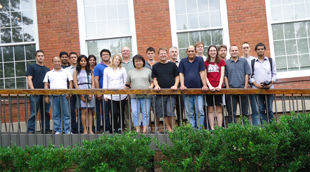 Students and tutors from the 2012 GMOD Summer School